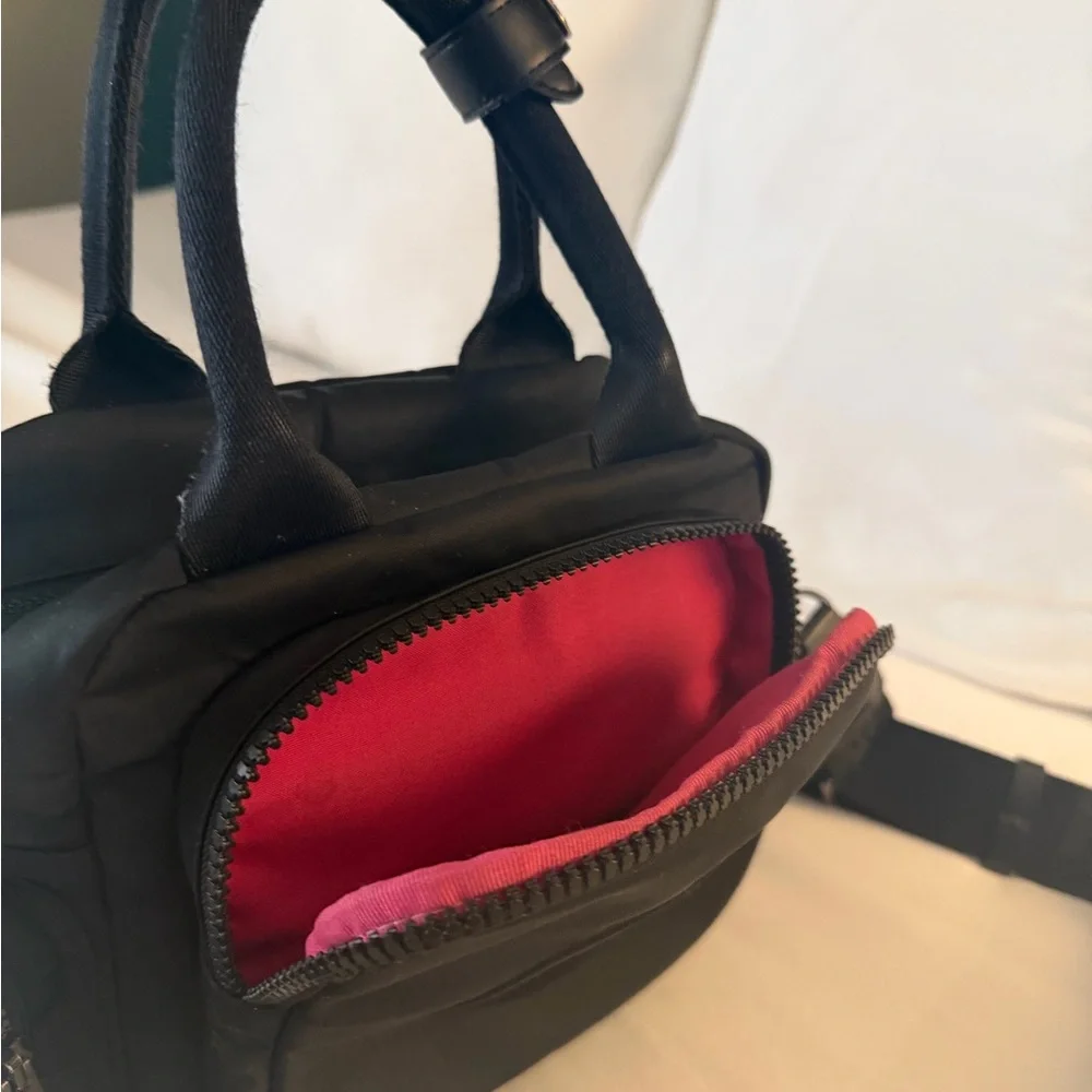 G/FORE Black Crossbody Camera Bag with Top Handles